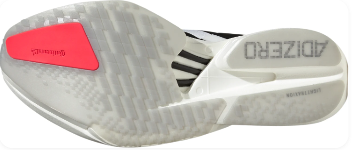 adidas Adizero Adios Pro 4 Men's Running Shoes | White Race-Day Focus