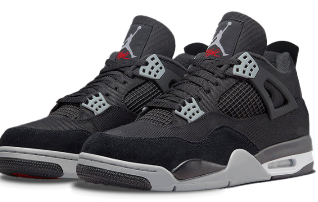 Air Jordan 4 Retro SE 'Black Canvas' | Off-Duty Edit | DH7138-006