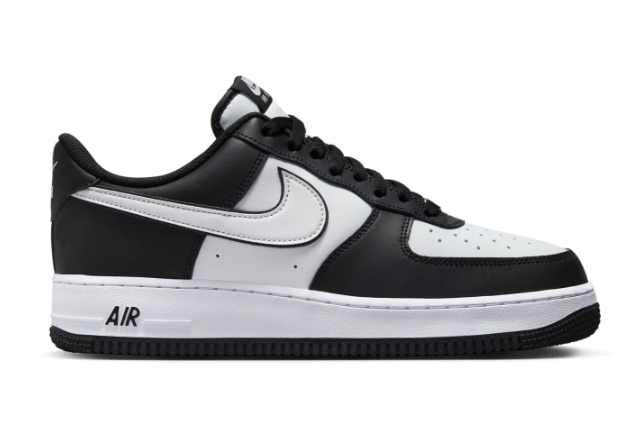 Nike Air Force 1 Low '07 'Panda' Black / White Men's Sneakers | Contrast Compass