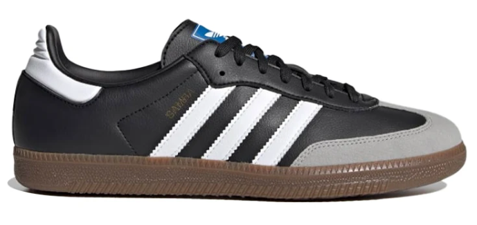 adidas Samba Vegan Sneakers | Black/White/Brown H01878