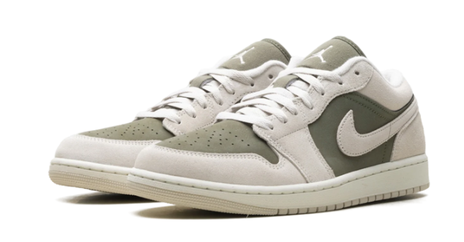Air Jordan 1 Low SE Medium Olive Sail HV4089-201 | Olive Interlude