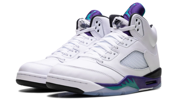 Air Jordan 5 Retro OG 'Grape' (2025) | Violet Mixtape | HQ7978-100
