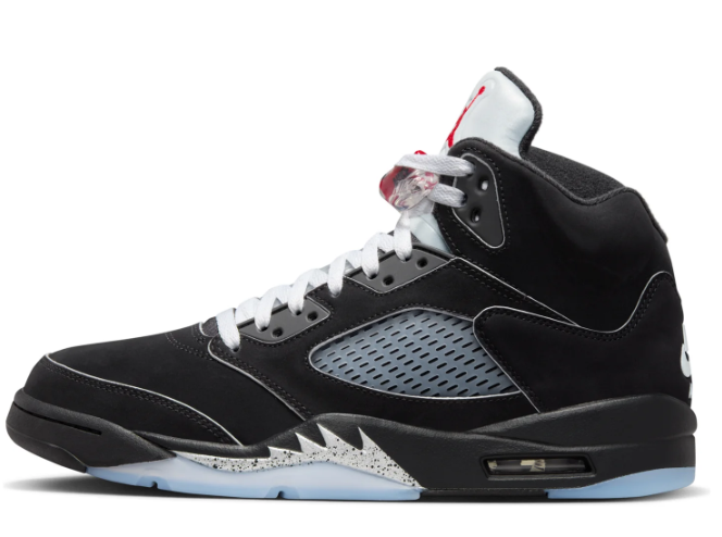Air Jordan 5 Retro OG 'Black Metallic Reimagined' | Monochrome Encore | HF3975-001