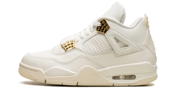 Air Jordan 4 WMNS 'Sail' | Quiet Canvas | AQ9129-170