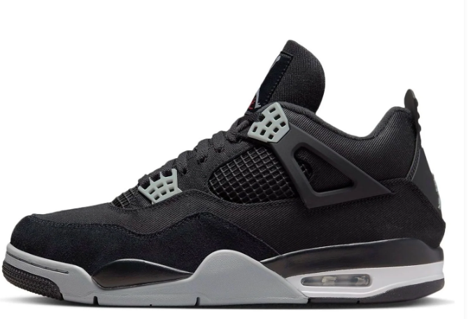 Air Jordan 4 Retro SE 'Black Canvas' | Off-Duty Edit | DH7138-006