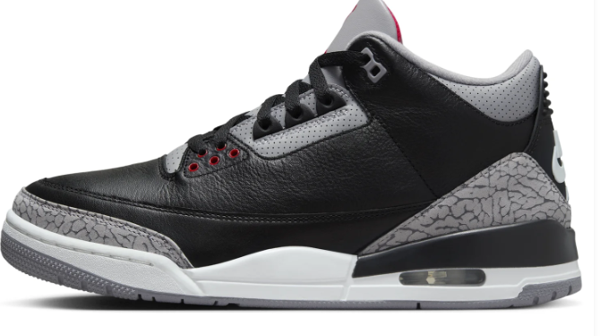 Air Jordan 3 OG 'Black Cement' (2024) | DN3707-010