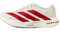 adidas Adizero EVO SL Men's Running Shoes | White/Red Contrast JS1182