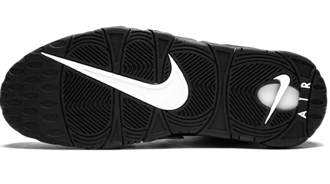 Nike Air More Uptempo 'Black White' | Monochrome Statement | 414962-00