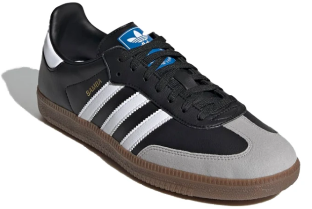 adidas Samba Vegan Sneakers | Black/White/Brown H01878