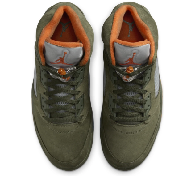 Air Jordan 5 Retro 'Olive' (2024) | Olive Detour | DD0587-308