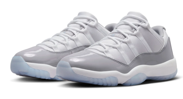 Air Jordan 11 Retro Low 'Cement Grey' | Weekend Blueprint | AV2187-140