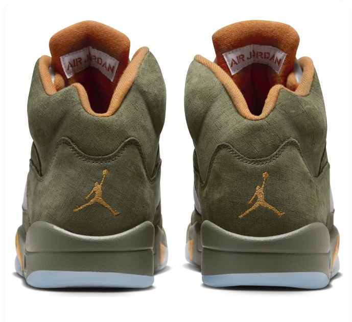 Air Jordan 5 Retro 'Olive' (2024) | Olive Detour | DD0587-308