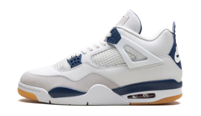 Air Jordan 4 x Nike SB 'Navy' | Court Meets Skate DR5415-100