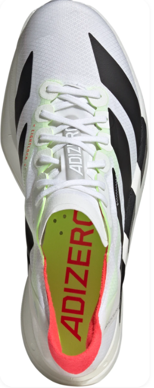 adidas Adizero Adios Pro 4 Men's Running Shoes | White Race-Day Focus