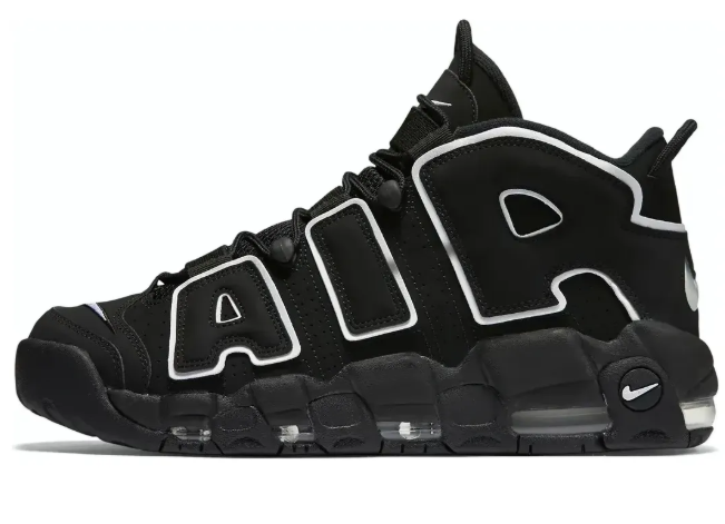 Nike Air More Uptempo 'Black White' | Monochrome Statement | 414962-00