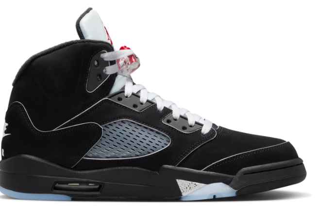 Air Jordan 5 Retro OG 'Black Metallic Reimagined' | Monochrome Encore | HF3975-001
