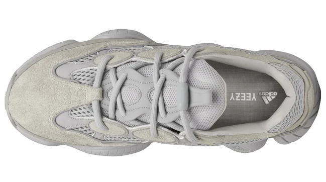 adidas Yeezy 500 Lace-Up Sneakers | Off-Duty Perspective