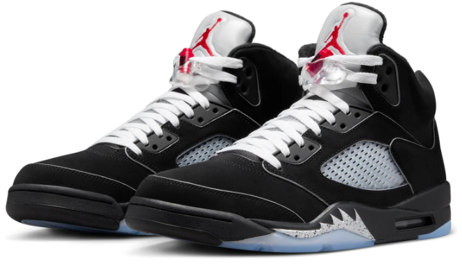 Air Jordan 5 Retro OG 'Black Metallic Reimagined' | Monochrome Encore | HF3975-001