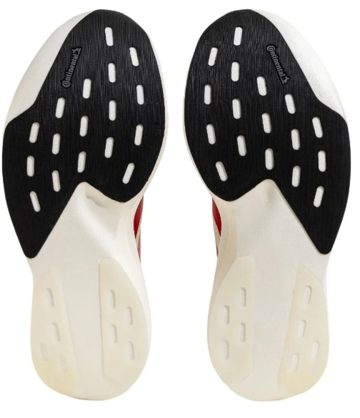 adidas Adizero EVO SL Men's Running Shoes | White/Red Contrast JS1182