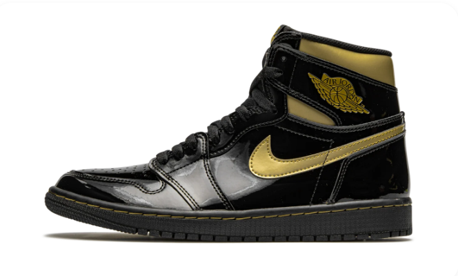 Air Jordan 1 Retro High OG | Black/Metallic Gold 555088 032