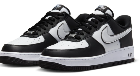 Nike Air Force 1 Low '07 'Panda' Black / White Men's Sneakers | Contrast Compass