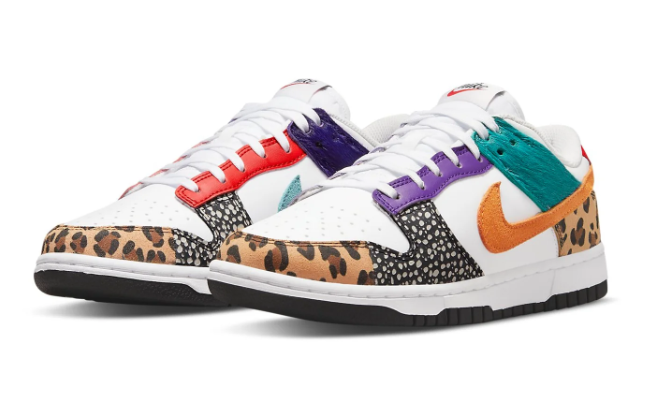 Nike Dunk Low SE WMNS 'Safari Mix' | Untamed Mosaic | DN3866-100
