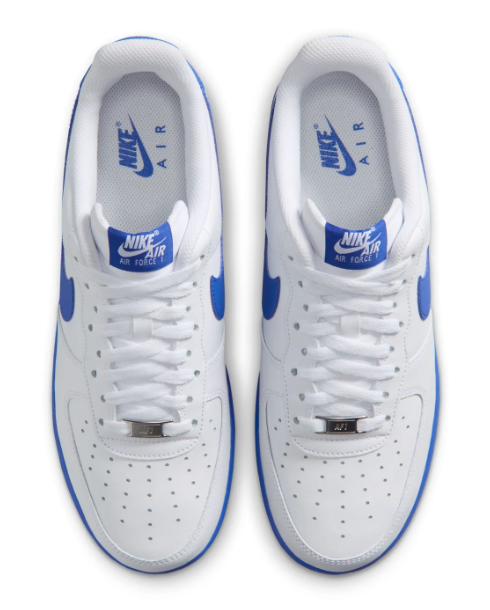 Nike Air Force 1 Low '07 'White / Game Royal' Men's Sneakers | Royal Daybreak