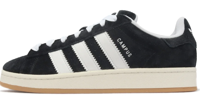 adidas Campus 00s 'Black White Gum' | Monochrome Social | HQ8708